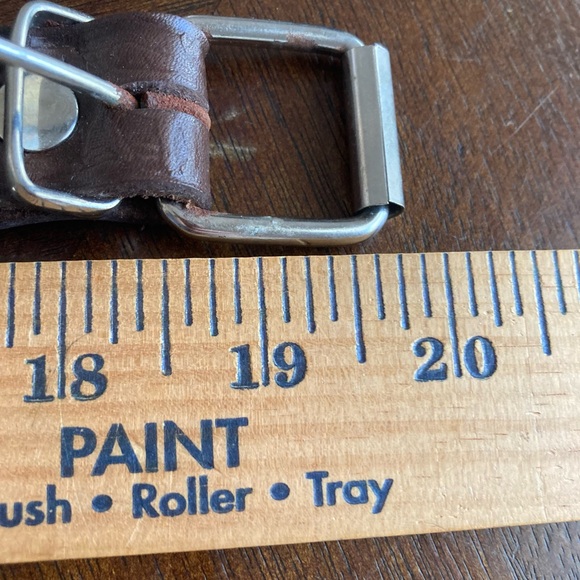 NWT Dogs My Love Brown Leather Tooled Adjustable Collar - Picture 9 of 12